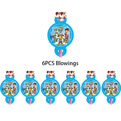 Paw Patrol Decoration For Birthday Paw Patrol Party Supplies Set Tableware Napkins Plates Balloons Decor Party Favors Gift Boy