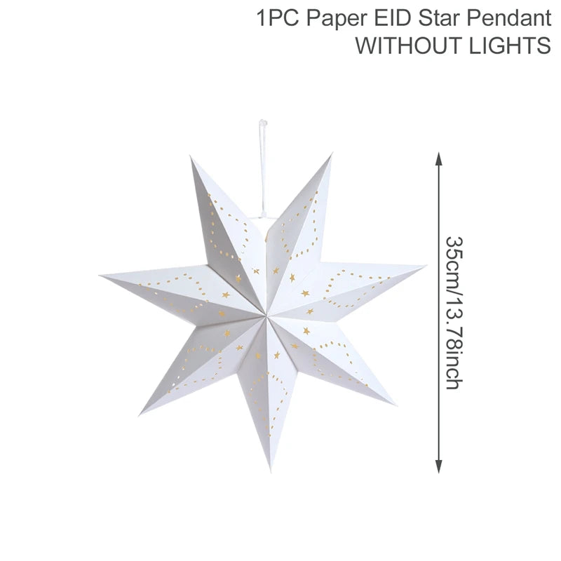 Hollow Star Hanging Pendants Christmas Decoration 2025 for Home Navidad Natal Noel Gifts Christmas Ornaments New Year 2026