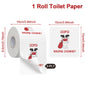 Christmas Toilet Roll Paper Happy 2026 New Year Christmas Supplies Xmas Tissue Roll Napkin Kitchen Tool Home Decoration New Year