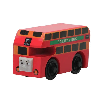 Thomas and Friends Wooden Train Pocket Toy Gold Diesel Molley Lady Toby Rail Train Model Pocket Toys For Children Birthday Gifts