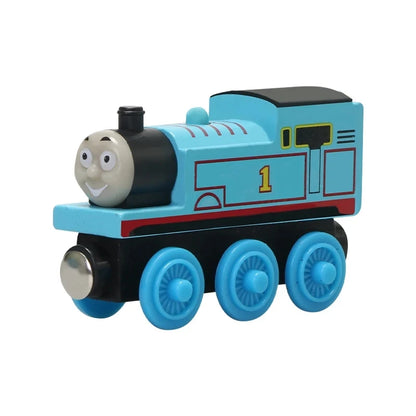 Thomas and Friends Wooden Train Pocket Toy Gold Diesel Molley Lady Toby Rail Train Model Pocket Toys For Children Birthday Gifts