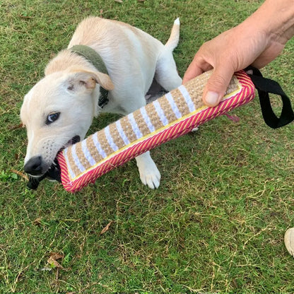 Pet Accessories Bite-resistant Dog Bite Pillow Rope Handles Durable Pet Chew Sticks Interactive Dog Tug Toy Teeth Grinding