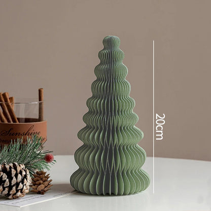 Christmas Tree Ornament Christmas Decoration 2026 3D Honeycomb Ball Desk Accessories Xmas Tree Navidad Decoraciones