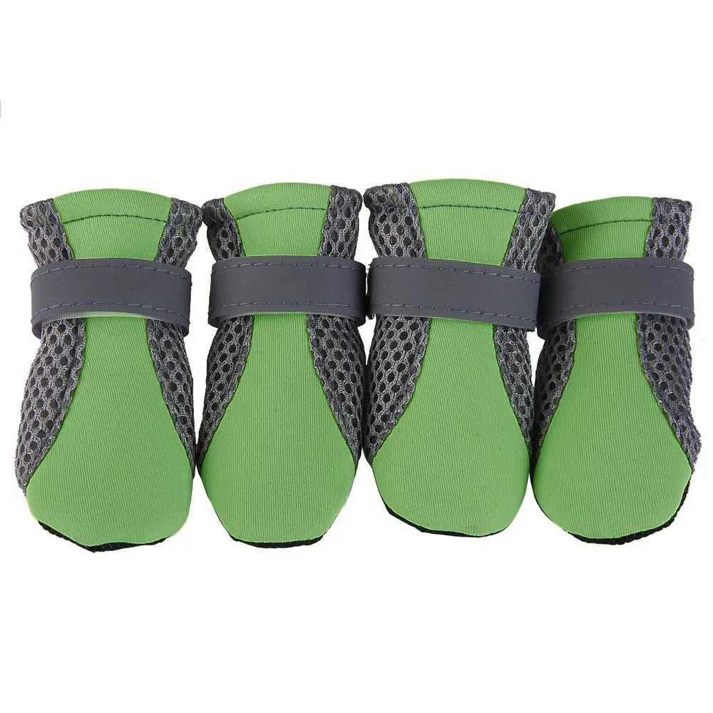 Pet Dog Boots for Small Breeds - Waterproof Puppy Shoes with Soft Sole, Anti-Slip Rain Boots for Chihuahua/Cats