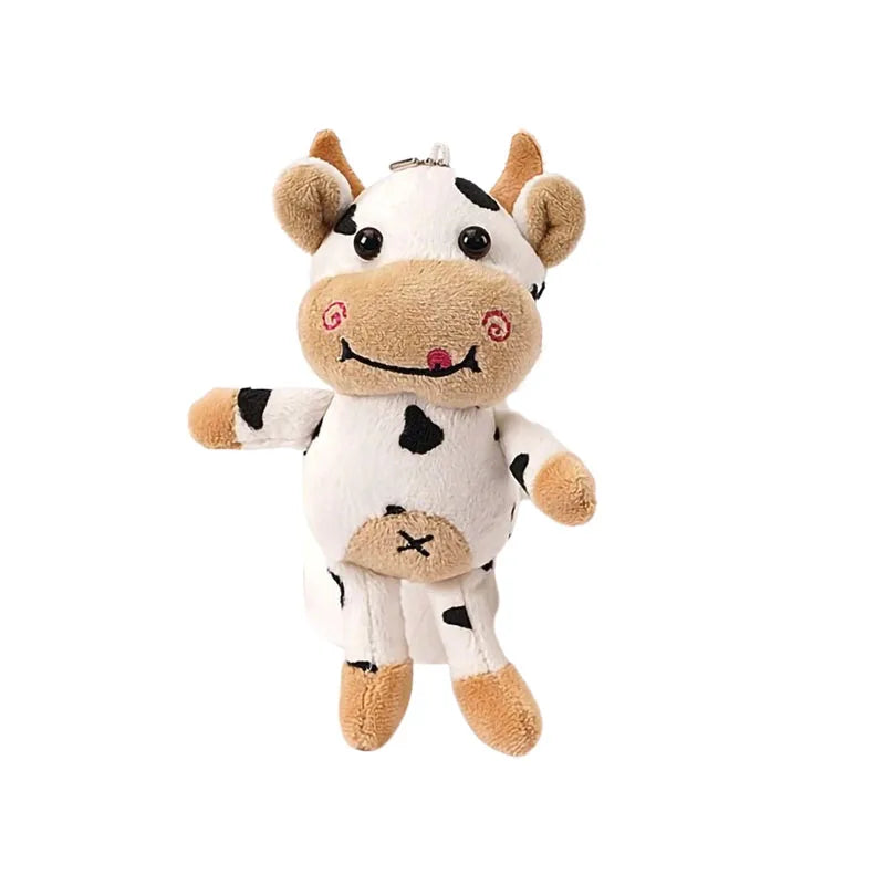 1pc-Cute pet cow plush toy - the perfect anxiety relief and calming aid for cats and dogs