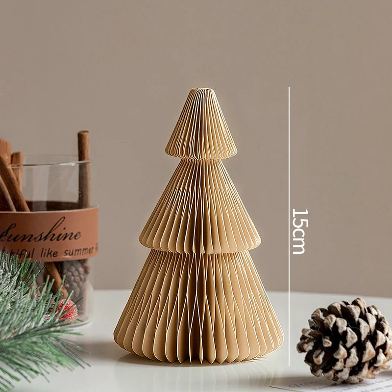 Christmas Tree Ornament Christmas Decoration 2026 3D Honeycomb Ball Desk Accessories Xmas Tree Navidad Decoraciones