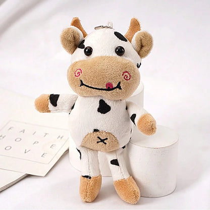 1pc-Cute pet cow plush toy - the perfect anxiety relief and calming aid for cats and dogs