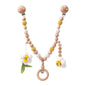 Baby Wooden Crochet Stroller Toys Hanging Stroller Rattle Crib Bell Animal Mobiles Gym Stroller Pendants Gifts Children's Toys