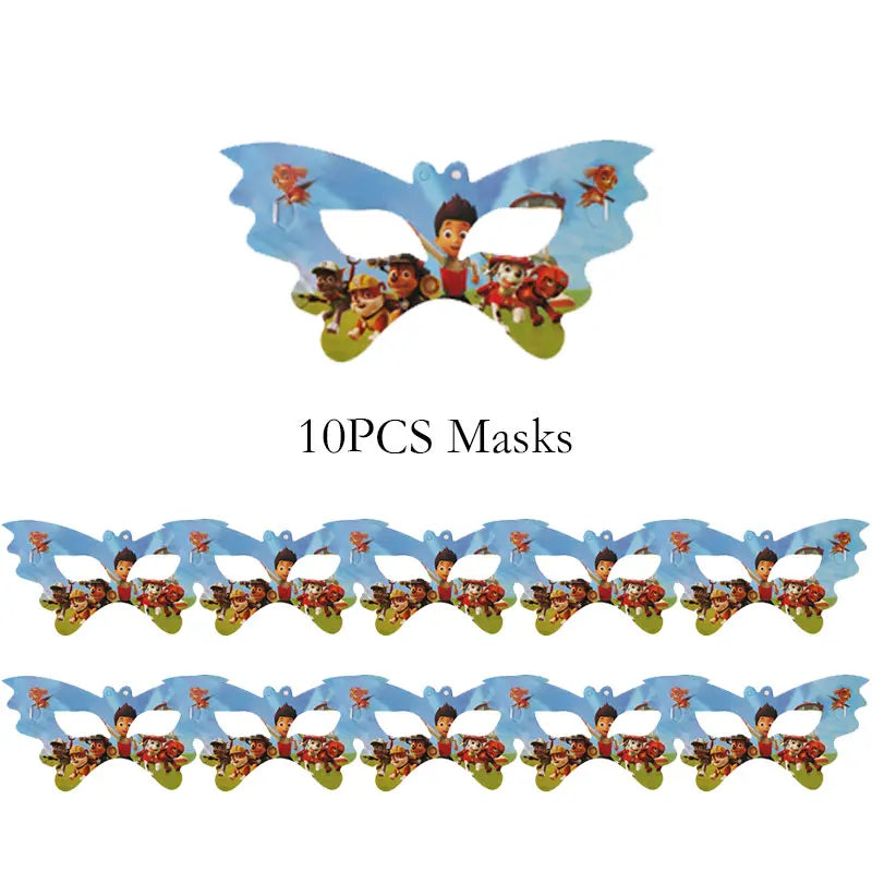 Paw Patrol Decoration For Birthday Paw Patrol Party Supplies Set Tableware Napkins Plates Balloons Decor Party Favors Gift Boy