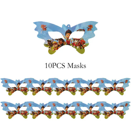 Paw Patrol Decoration For Birthday Paw Patrol Party Supplies Set Tableware Napkins Plates Balloons Decor Party Favors Gift Boy