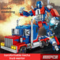 Deformation Race Cars Building Blocks PrimeTrucks Trailers Robots Kits Child Kids Toys For Boys Adults Christmas Gifts