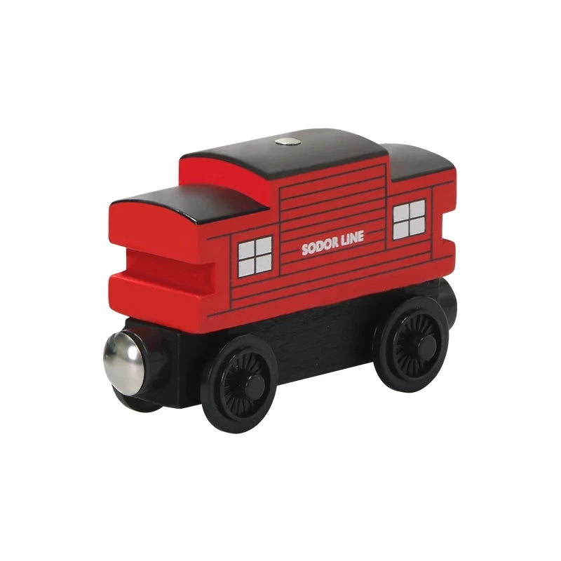 Thomas and Friends Wooden Train Pocket Toy Gold Diesel Molley Lady Toby Rail Train Model Pocket Toys For Children Birthday Gifts