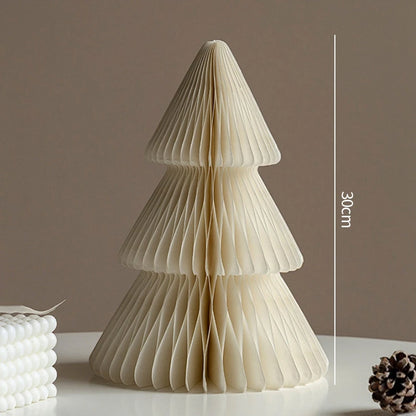 Christmas Tree Ornament Christmas Decoration 2026 3D Honeycomb Ball Desk Accessories Xmas Tree Navidad Decoraciones