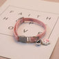Pet Collar With Bell Cartoon Footprint Colorful Dog Puppy Kitten Collar Adjustable Safety Bell Ring Necklace Pet Accessories