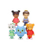 5Pcs/Lot Daniel Tiger's Neighborhood Toy Model Daniel Tiger Katerina Kittycat O the Owl Miss Elaina Prince Wednesday Decoration