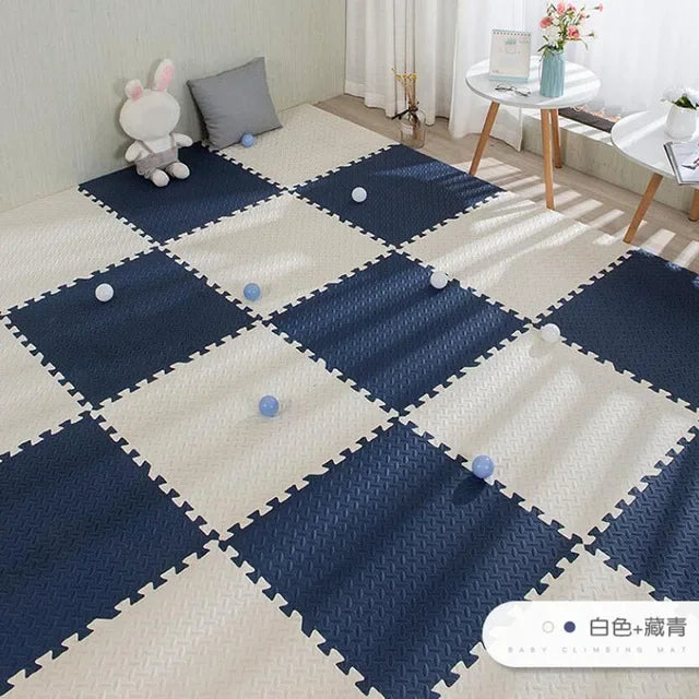 16pcs Foam Baby Play Mat Puzzle Mat Kids Interlocking Exercise Tiles Rugs Puzzle Floor Tiles Toy Carpet Soft Carpet 30*30*1cm