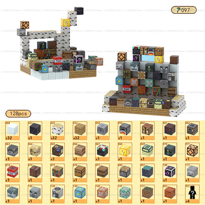 Magnetic Building Blocks Kid Toys Magnet Cube Set Mine World for Age 3+ Boys Girls DIY Model Children Magnets Toys Sensory Gifts