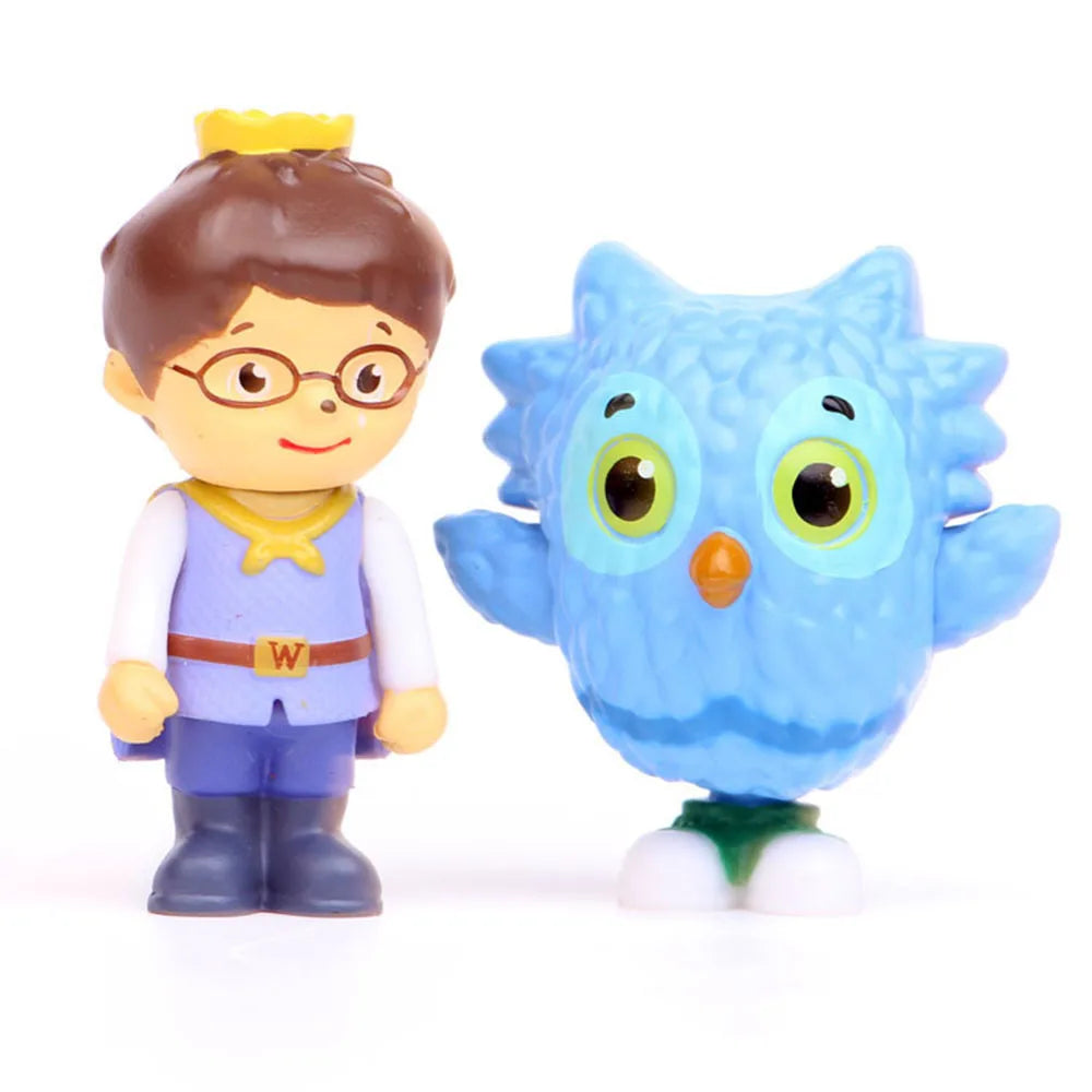 5Pcs/Lot Daniel Tiger's Neighborhood Toy Model Daniel Tiger Katerina Kittycat O the Owl Miss Elaina Prince Wednesday Decoration