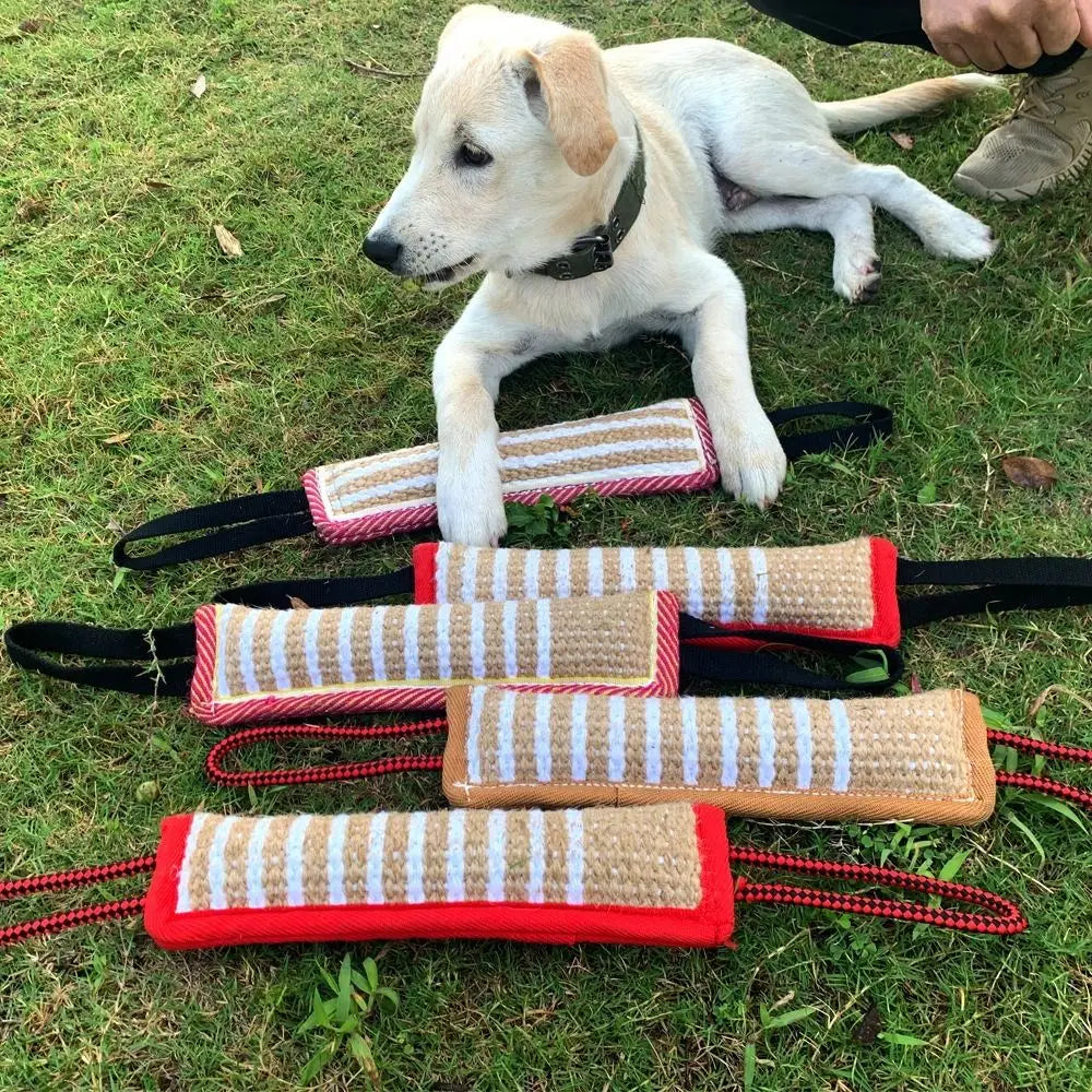 Pet Accessories Bite-resistant Dog Bite Pillow Rope Handles Durable Pet Chew Sticks Interactive Dog Tug Toy Teeth Grinding