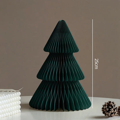 Christmas Tree Ornament Christmas Decoration 2026 3D Honeycomb Ball Desk Accessories Xmas Tree Navidad Decoraciones