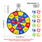 12 sticky ball dart disc sets, indoor and outdoor toys, parent-child interaction, birthday gifts, party games, supplies