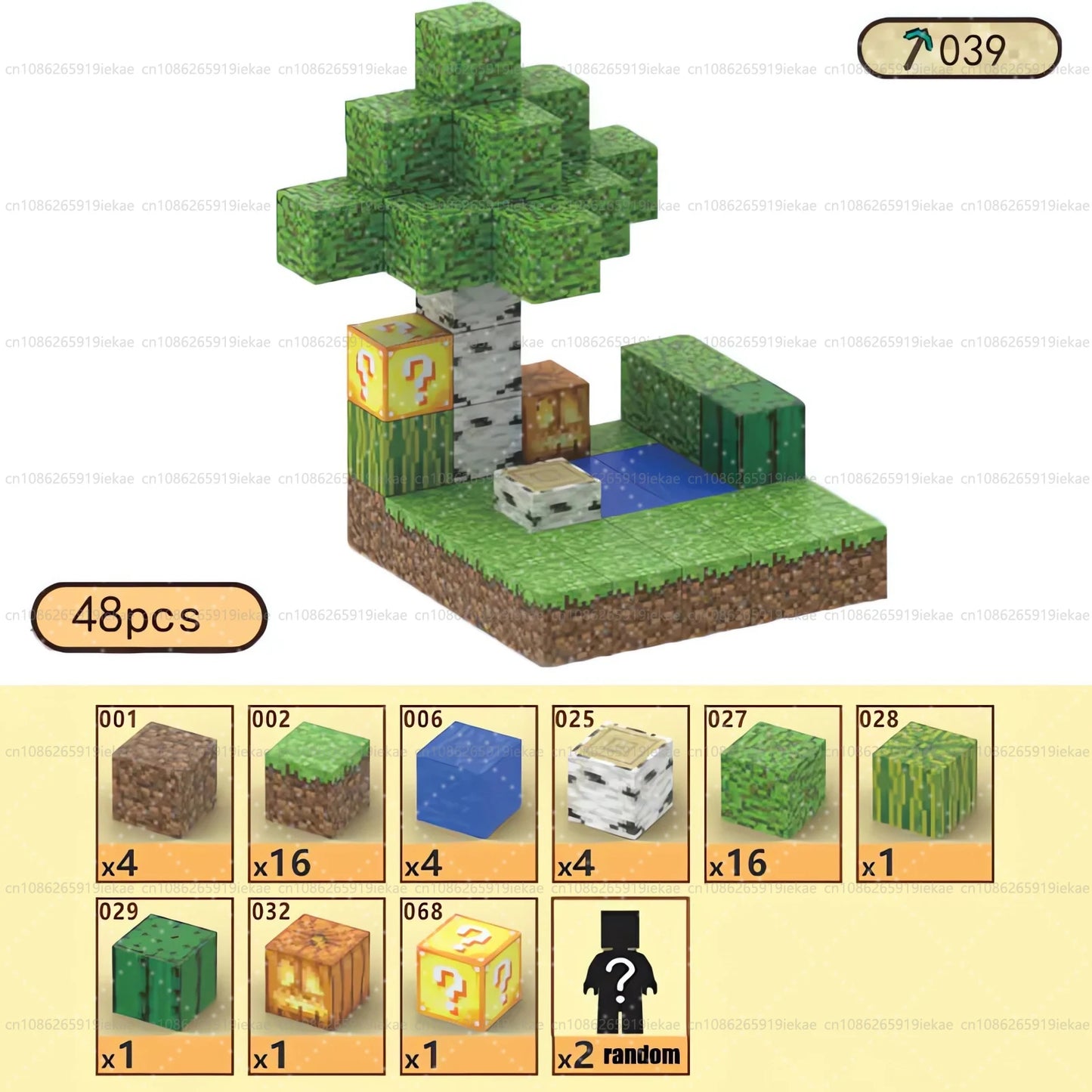 Magnetic Building Blocks Kid Toys Magnet Cube Set Mine World for Age 3+ Boys Girls DIY Model Children Magnets Toys Sensory Gifts