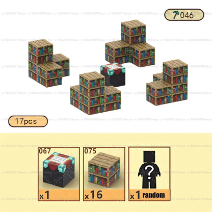 Magnetic Building Blocks Kid Toys Magnet Cube Set Mine World for Age 3+ Boys Girls DIY Model Children Magnets Toys Sensory Gifts