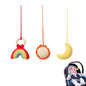 Baby Gym Frame Pendant Toys Soft Felt Whale Rattle Music Toys Cotton Crochet Mobile Hanging Pendants Activity Gym Teether Toys