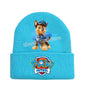 Paw Patrol Child Knitted Cap Chase Skye Rocky Beanies Winter Warm Hat Anime Accessories Cute Headgear Boy Girls Kids Bonnet Gift