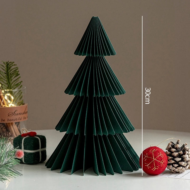 Christmas Tree Ornament Christmas Decoration 2026 3D Honeycomb Ball Desk Accessories Xmas Tree Navidad Decoraciones