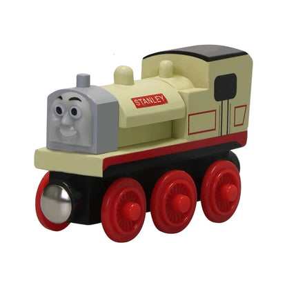 Thomas and Friends Wooden Train Pocket Toy Gold Diesel Molley Lady Toby Rail Train Model Pocket Toys For Children Birthday Gifts
