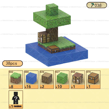 Magnetic Building Blocks Kid Toys Magnet Cube Set Mine World for Age 3+ Boys Girls DIY Model Children Magnets Toys Sensory Gifts