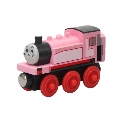 Thomas and Friends Wooden Train Pocket Toy Gold Diesel Molley Lady Toby Rail Train Model Pocket Toys For Children Birthday Gifts