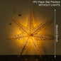 Hollow Star Hanging Pendants Christmas Decoration 2025 for Home Navidad Natal Noel Gifts Christmas Ornaments New Year 2026