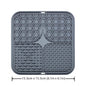 Pet Dog Cat Licking Pad Licking Pad Anti Choking Slow Food Utensils Slow Food Bowl Licking Plate Pet Cat Yogurt Meal Mat