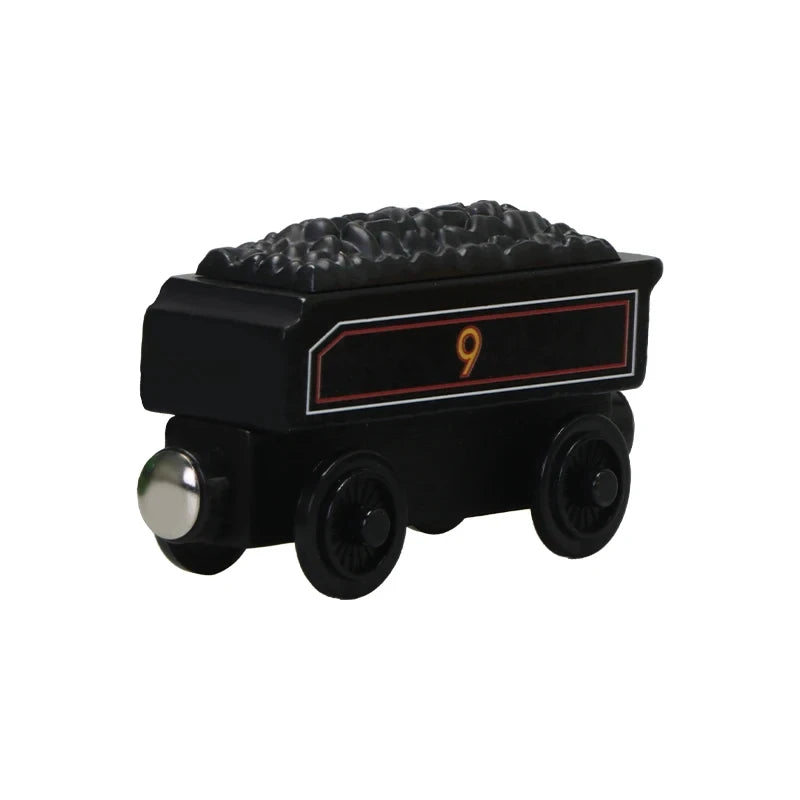 Thomas and Friends Wooden Train Pocket Toy Gold Diesel Molley Lady Toby Rail Train Model Pocket Toys For Children Birthday Gifts