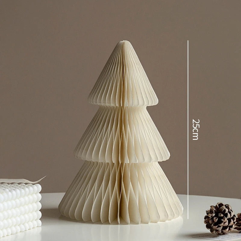 Christmas Tree Ornament Christmas Decoration 2026 3D Honeycomb Ball Desk Accessories Xmas Tree Navidad Decoraciones