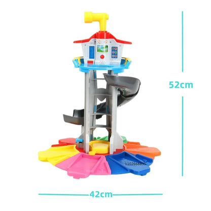 Paw Patrol Toy Set Cartoon Anime Figures Patrol Canine Chase Skye Rebound Bicycle Home Decoration Kids Christmas Birthday Gifts