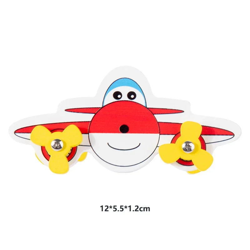 DIY Busy Board Montessori Education Wooden Toy Accessories Cognitive Training Infant Early Education Skills Learning Wooden Game