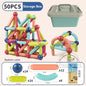 Magnetic Constructor Blocks Set Toys for Kids Magnet Stick Rod Building Blocks Montessori Educational Toys For Children Boy Girl