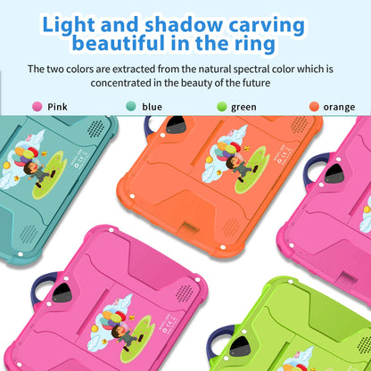 7 Inch Kids Tablet PC with Android 13 Quad Core 4GB RAM 64GB ROM Educational Learning Children's Favorite Cheap Simple Design