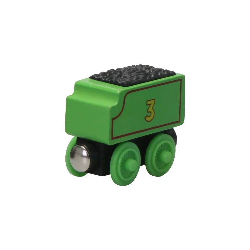 Thomas and Friends Wooden Train Pocket Toy Gold Diesel Molley Lady Toby Rail Train Model Pocket Toys For Children Birthday Gifts
