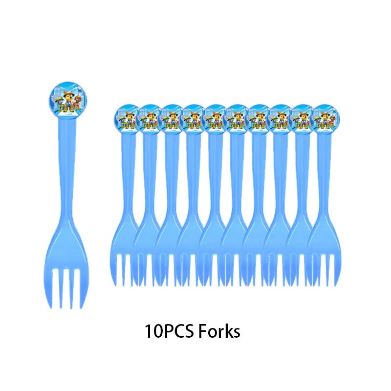 Paw Patrol Decoration For Birthday Paw Patrol Party Supplies Set Tableware Napkins Plates Balloons Decor Party Favors Gift Boy