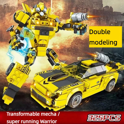 Deformation Race Cars Building Blocks PrimeTrucks Trailers Robots Kits Child Kids Toys For Boys Adults Christmas Gifts