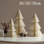 Christmas Tree Ornament Christmas Decoration 2026 3D Honeycomb Ball Desk Accessories Xmas Tree Navidad Decoraciones