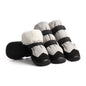 Pet dog shoes are cold-resistant and frost-resistant, providing warmth in winter. Long dog boots and shoes