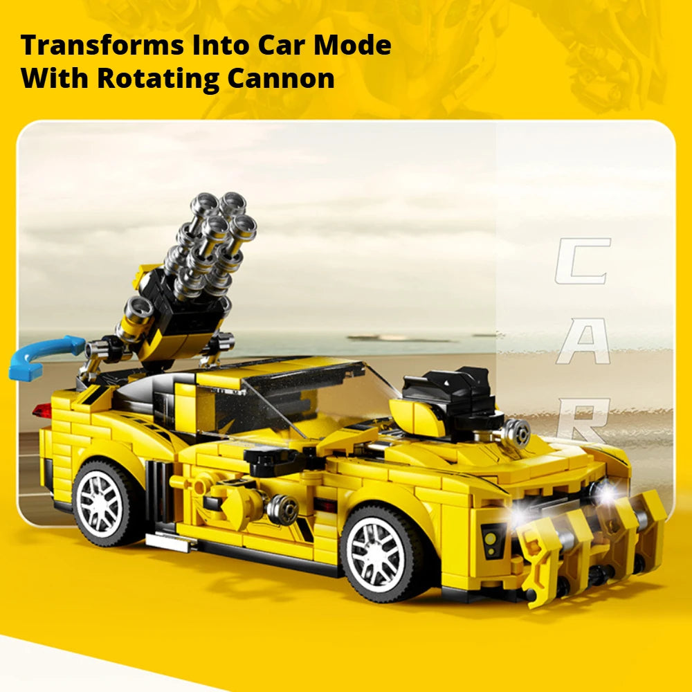 Deformation Race Cars Building Blocks PrimeTrucks Trailers Robots Kits Child Kids Toys For Boys Adults Christmas Gifts