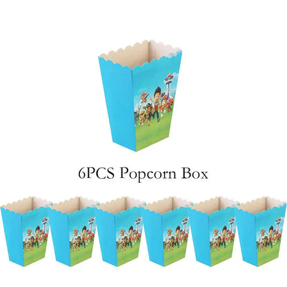Paw Patrol Decoration For Birthday Paw Patrol Party Supplies Set Tableware Napkins Plates Balloons Decor Party Favors Gift Boy